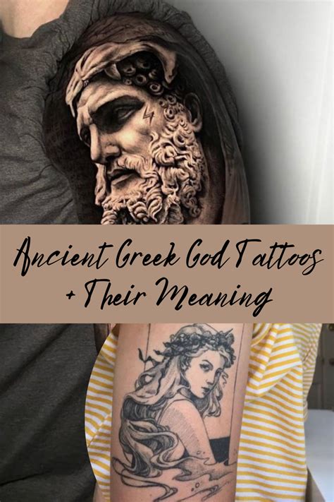 ancient greek tattoos|greek mythology tattoos and meaning.